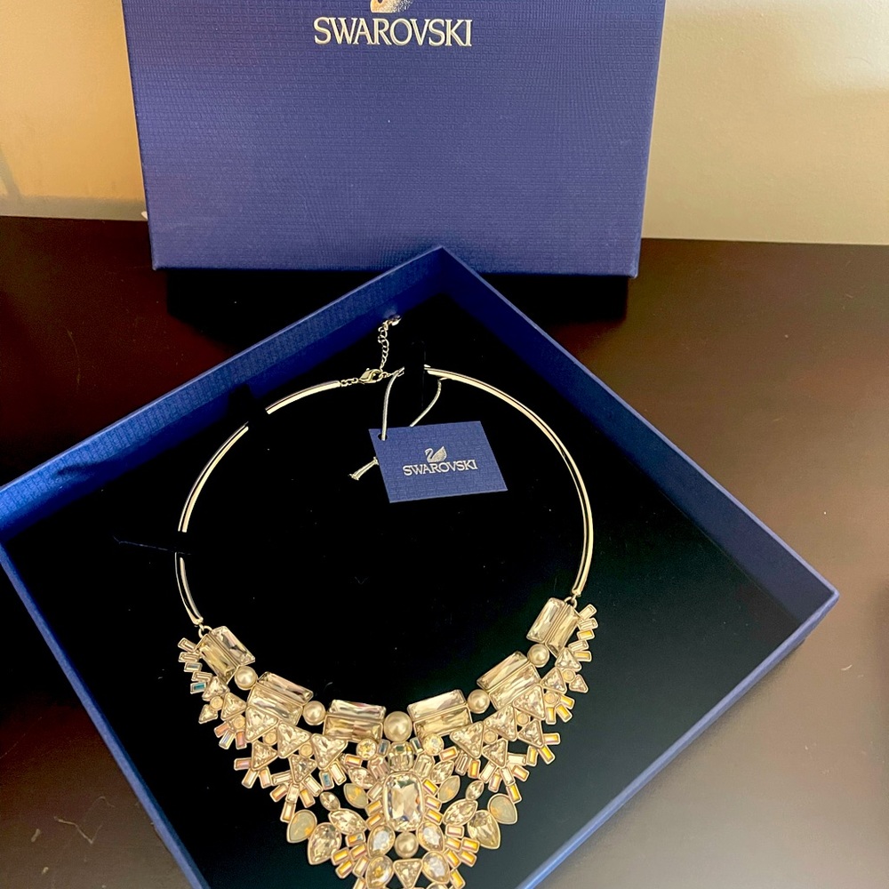 swarovski festivity necklace